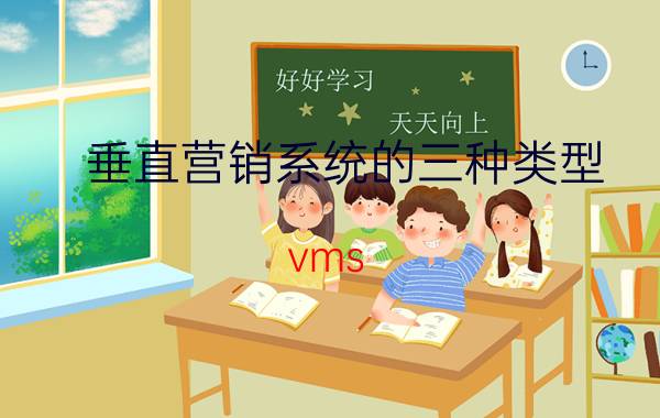 垂直营销系统的三种类型 vms  cms的差别？